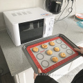 Uppsättning av 3 Silikon Macaron Baking Mat Heat-säker